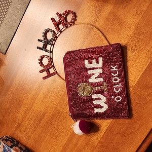 Festive Holiday Bag & Headband.
